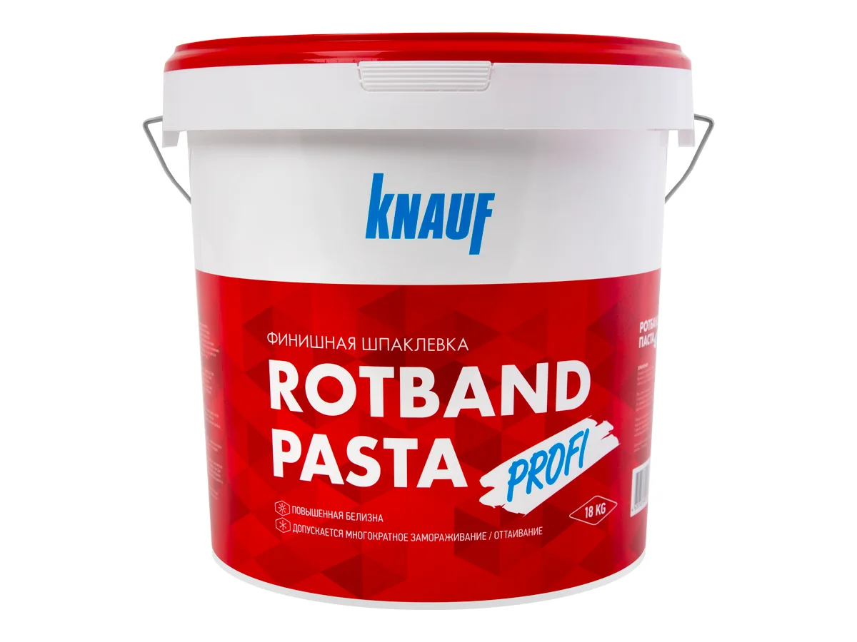Шпаклевка готовая KNAUF Rotband Pasta Profi, 5кг (120шт/пал)