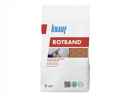 Штукатурка гипсовая KNAUF Rotband, 5кг