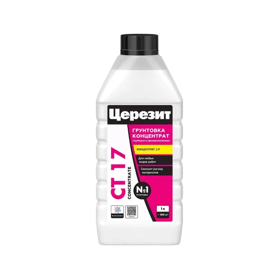 Грунтовка-концентрат Церезит CT17, 1л