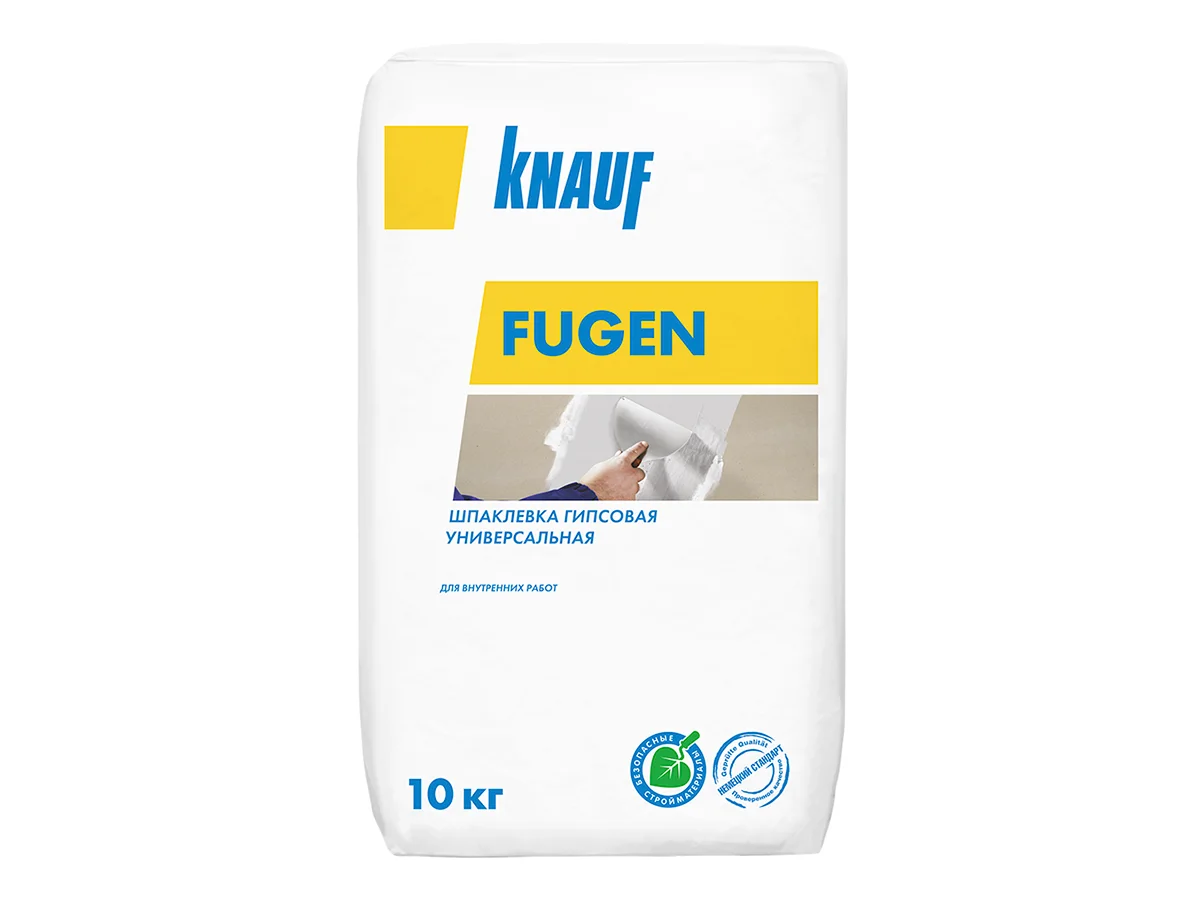 Шпаклевка гипсовая KNAUF Fugen, 10кг