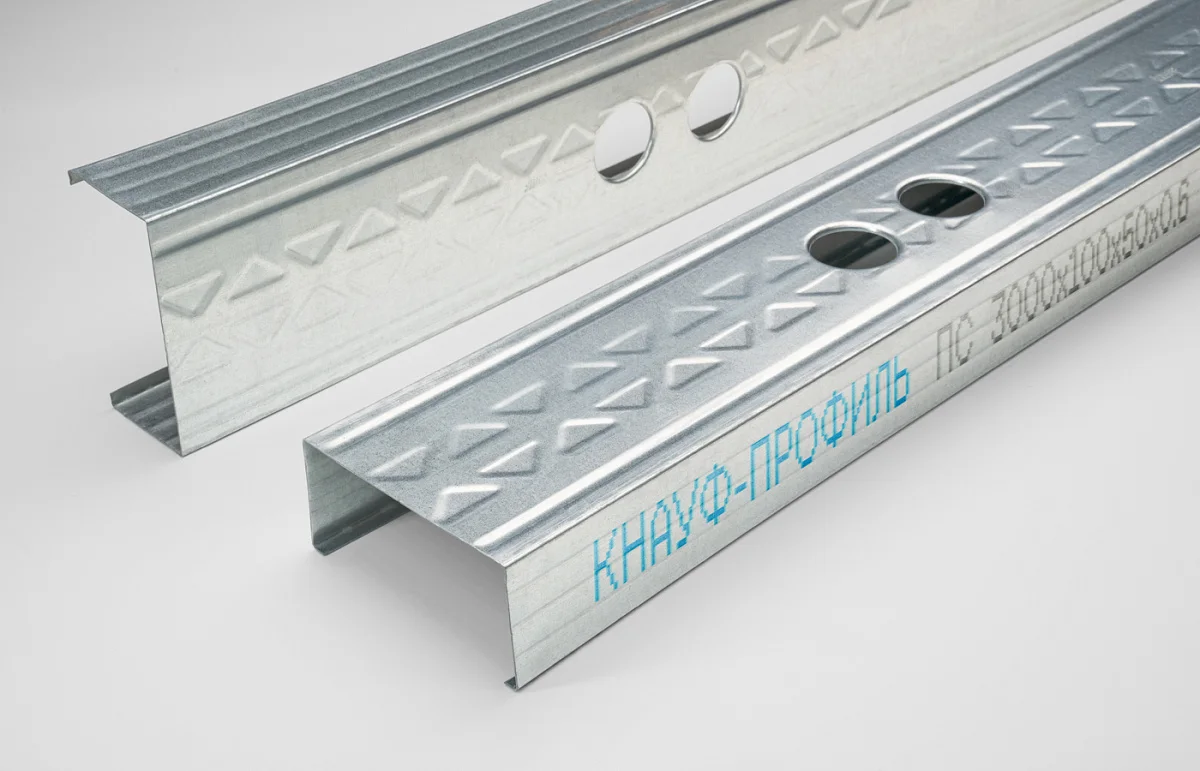 Профиль стоечный для гипсокартона ПС KNAUF 100х50х3000
