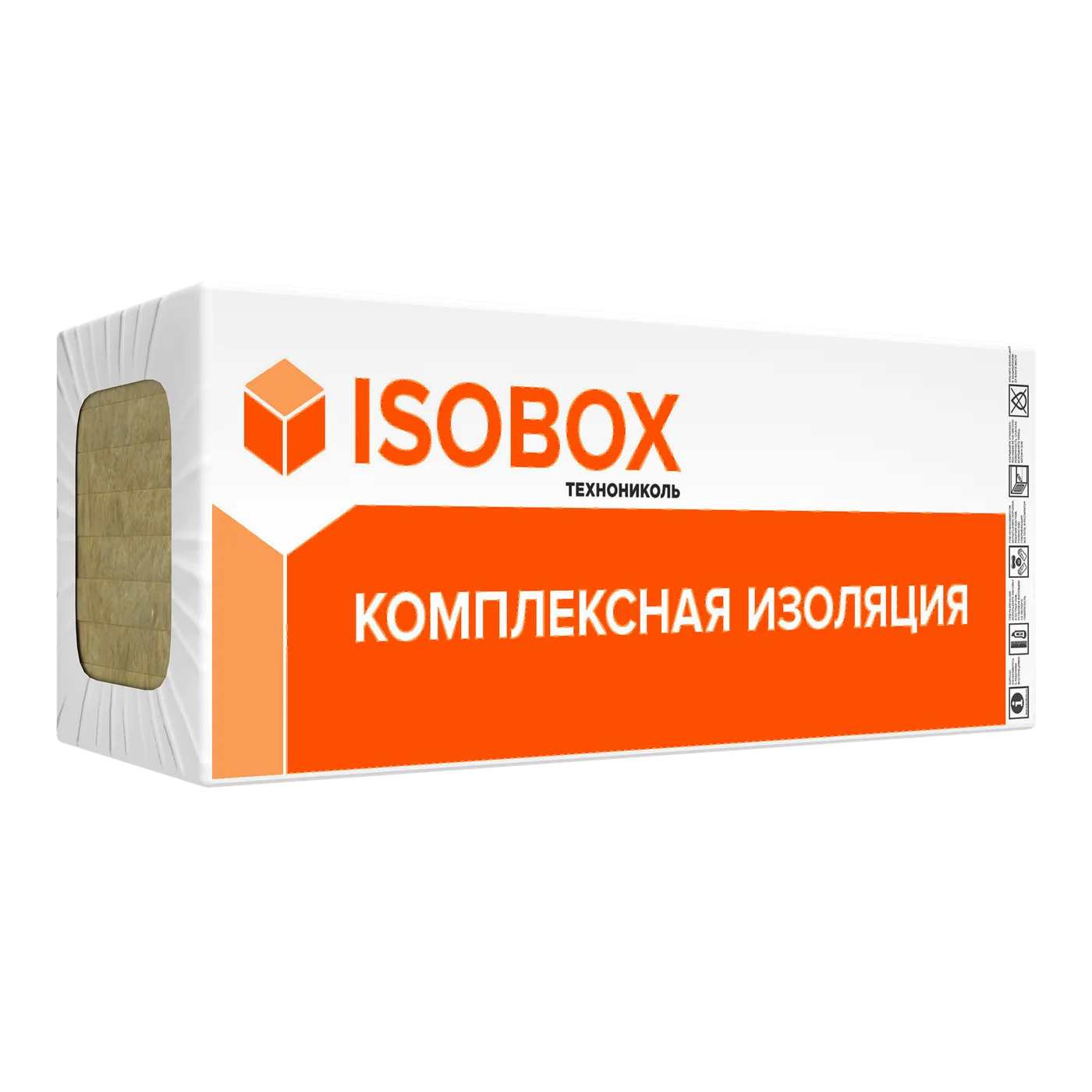 Утеплитель базальтовый ISOBOX ЭкстраЛайт 33кг/м3 (1200x600x50, 12шт; 0,432м3/уп) (16шт/п; 176шт/ф)