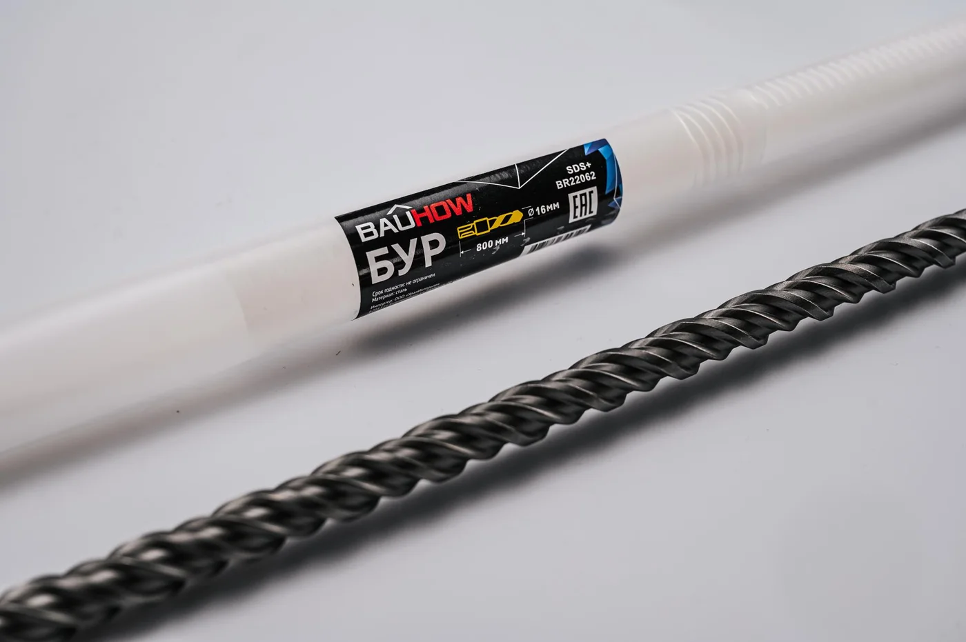 Бур SDS-Plus 16х800мм (750мм) четырехгранный BAUHOW