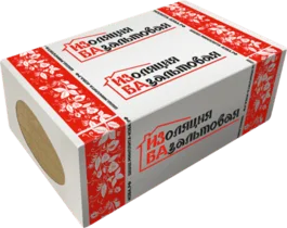 Утеплитель базальтовый ИЗБА ВЕНТИ-70, 70кг/м3 (1000х600х100, 4шт; 0,24м3/уп) (24уп/п)