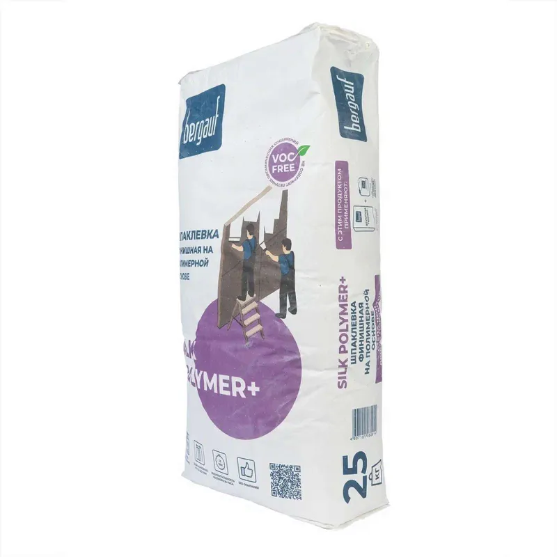Шпаклевка полимерная финишная Bergauf Silk Polymer+ 25 кг
