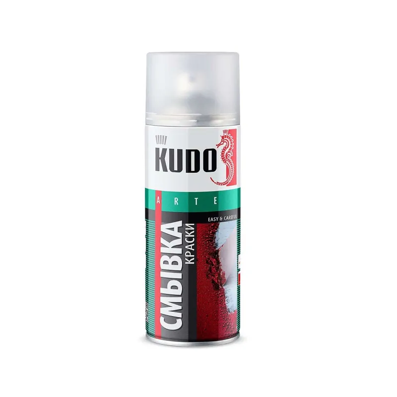 Смывка старой краски аэрозольная Kudo RAL 9001 0,52л