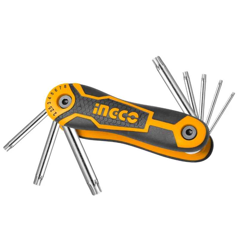 Набор ключей Torx Ingco HHK14083 Industrial, T9-T40