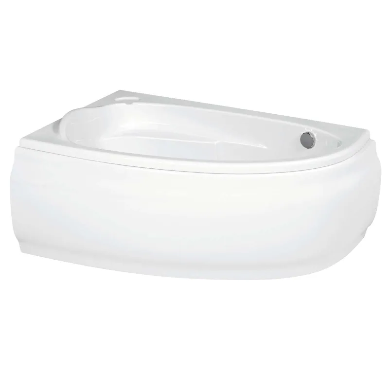 Ванна акриловая Cersanit Joanna 140x90см асимметричная левая
