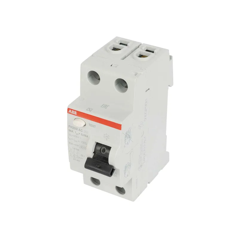 УЗО двухполюсное 25A 30mA тип АС ABB
