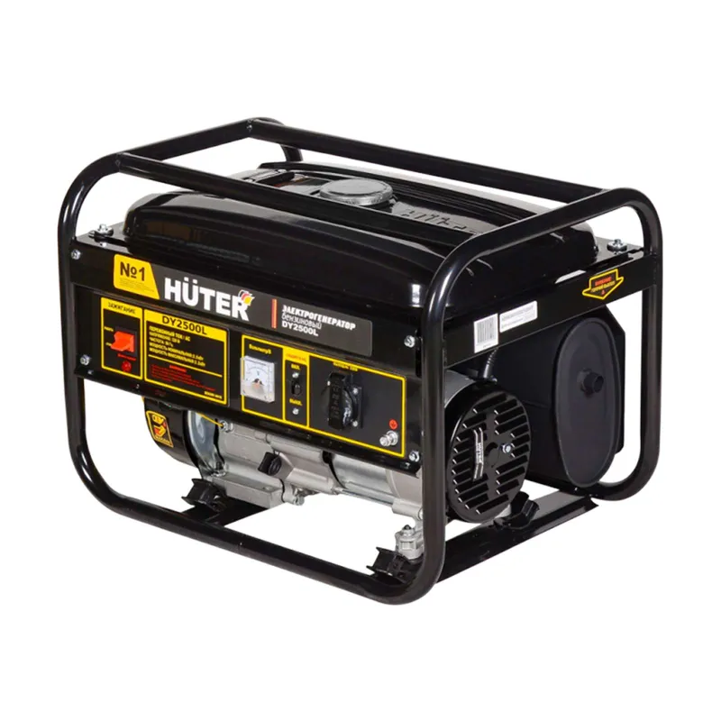 Генератор бензиновый 2кВт DY2500L Huter