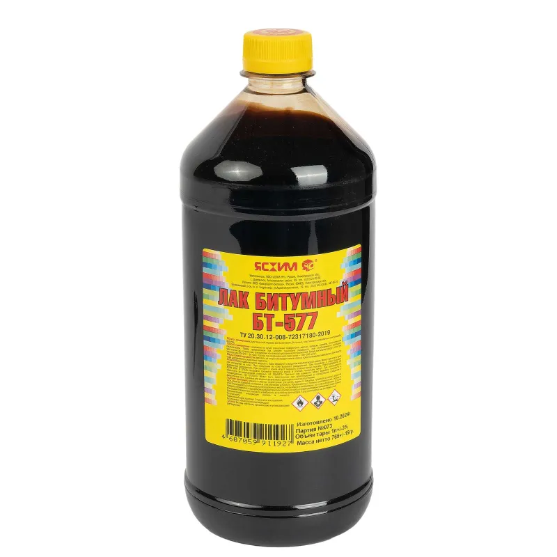 Лак битумный БТ-577, 1л