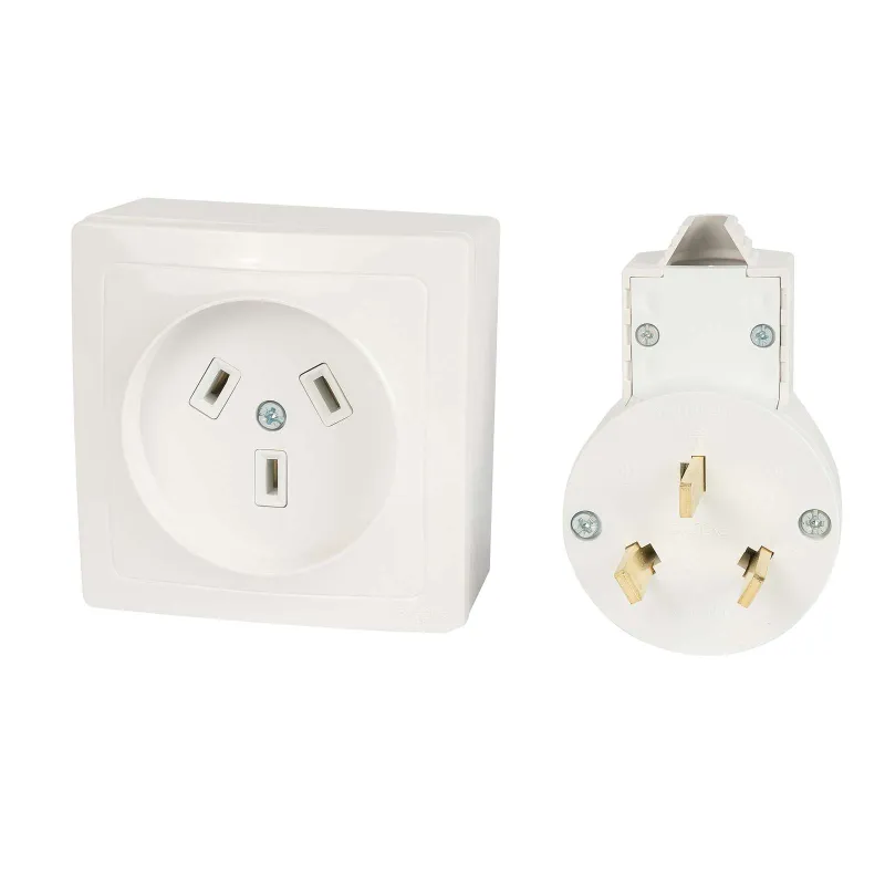 Комплект силовой ОП BLANCA 32А 250В подъемная коробка + розетка + вилка бел. Systeme Electric BLNSK003231
