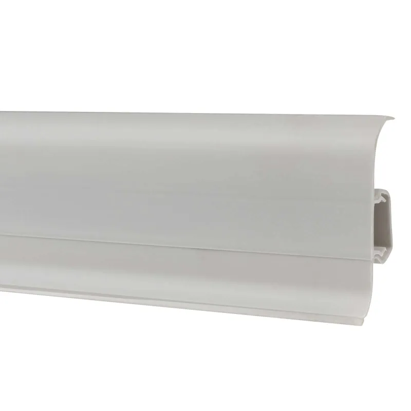 Плинтус Bonkeel Color ВС6002 2200х60х25 мм светло-серый