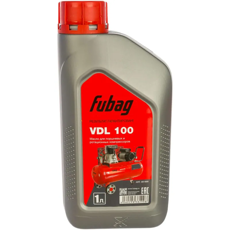 Масло компрессорное минеральное VDL100 1л Fubag