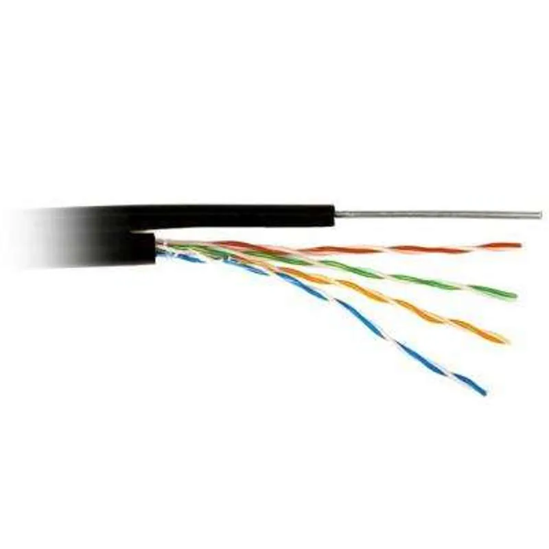 Кабель UTP 4х2х24AWG категория 5е медь с тросом 305м на отрез