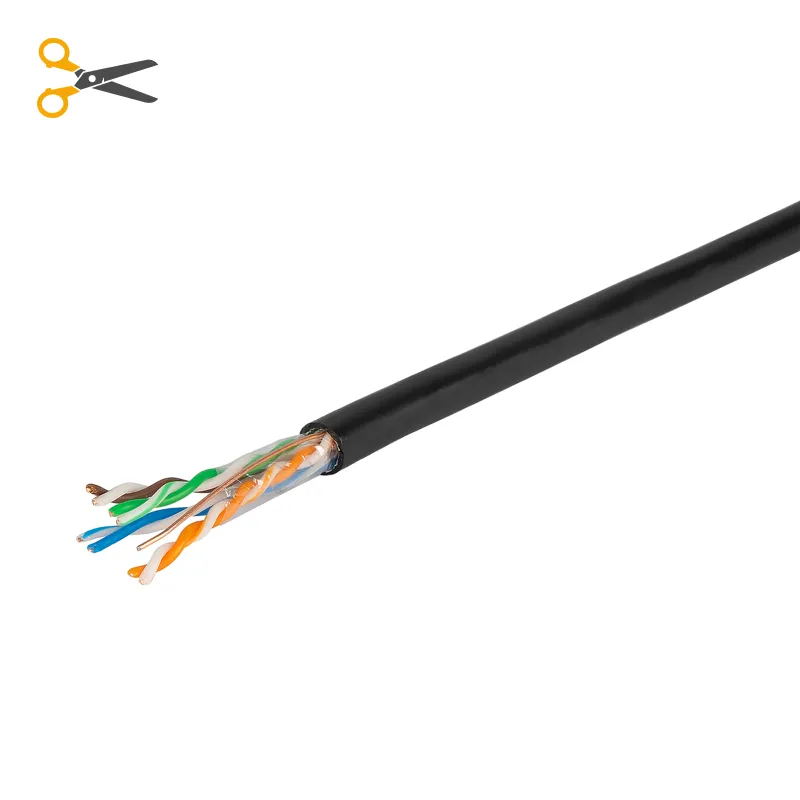 Кабель FTP 4х2х24AWG категория 5е медь для наружной прокладки 305м на отрез