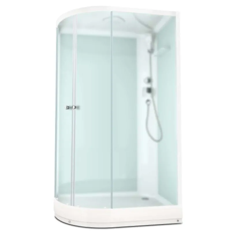 Душевая кабина Domani-Spa Delight Slim 128 R низкий поддон 120х80х218 см матовые стекла