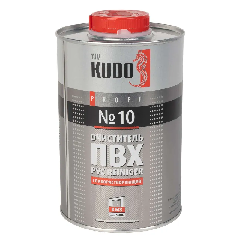 Очиститель для ПВХ слаборастворяющий Kudo 1000 мл