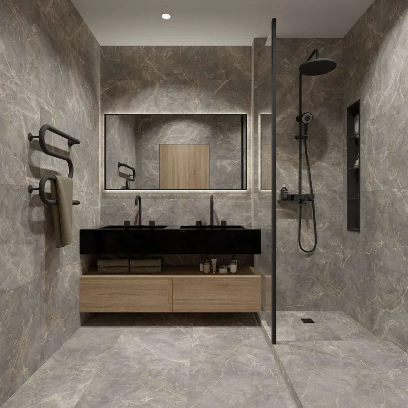 Керамогранит Global Tile Sacramento 600х1200 мм серый