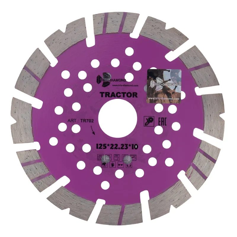 Диск алмазный Trio-Diamond Tractor 125x2,3x12x22,2 мм