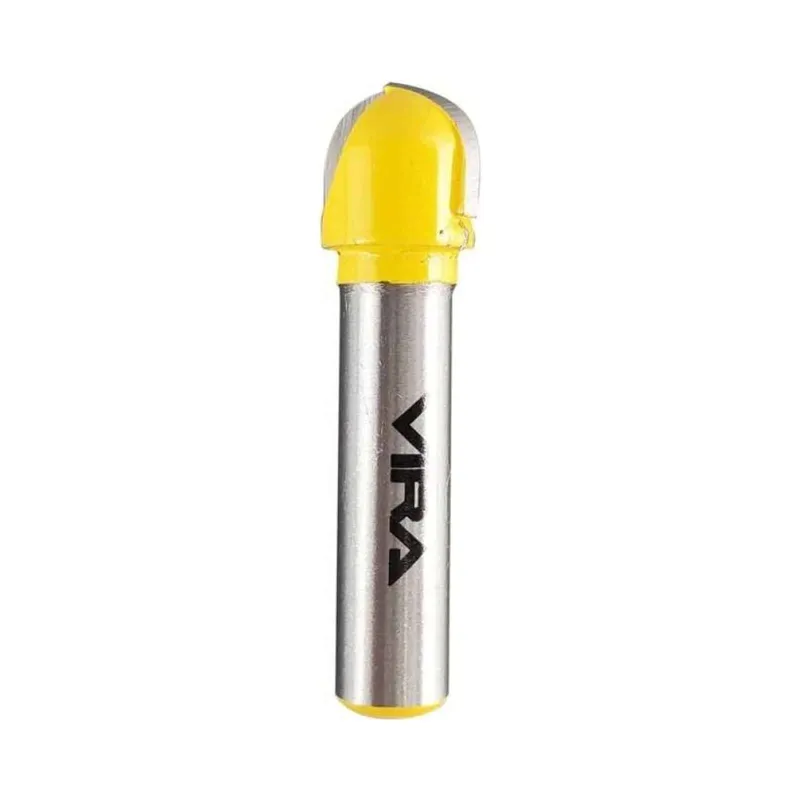 Фреза пазовая галтельная R6,35мм 12,7х10мм Vira