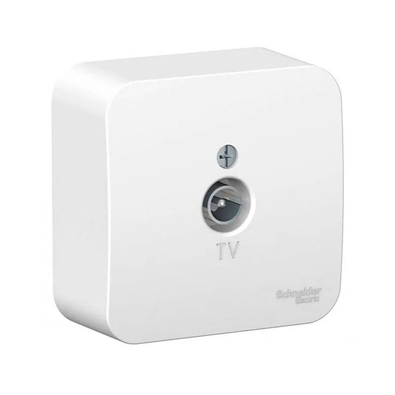 Розетка ТВ оконечная Blanca белая IP20 Systeme Electric