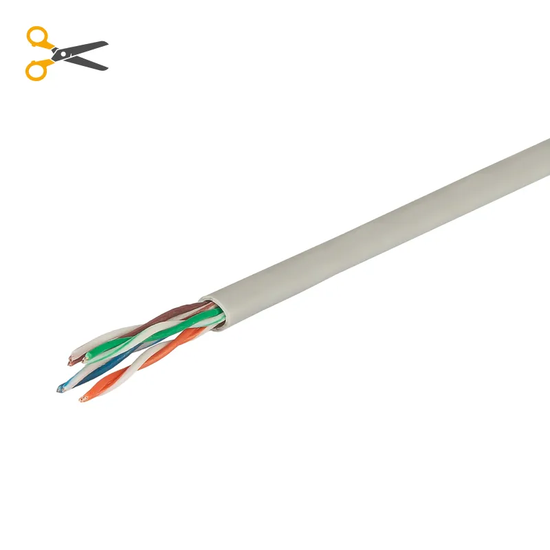 Кабель UTP 4х2х24AWG категория 5e омедненный Al 305м на отрез