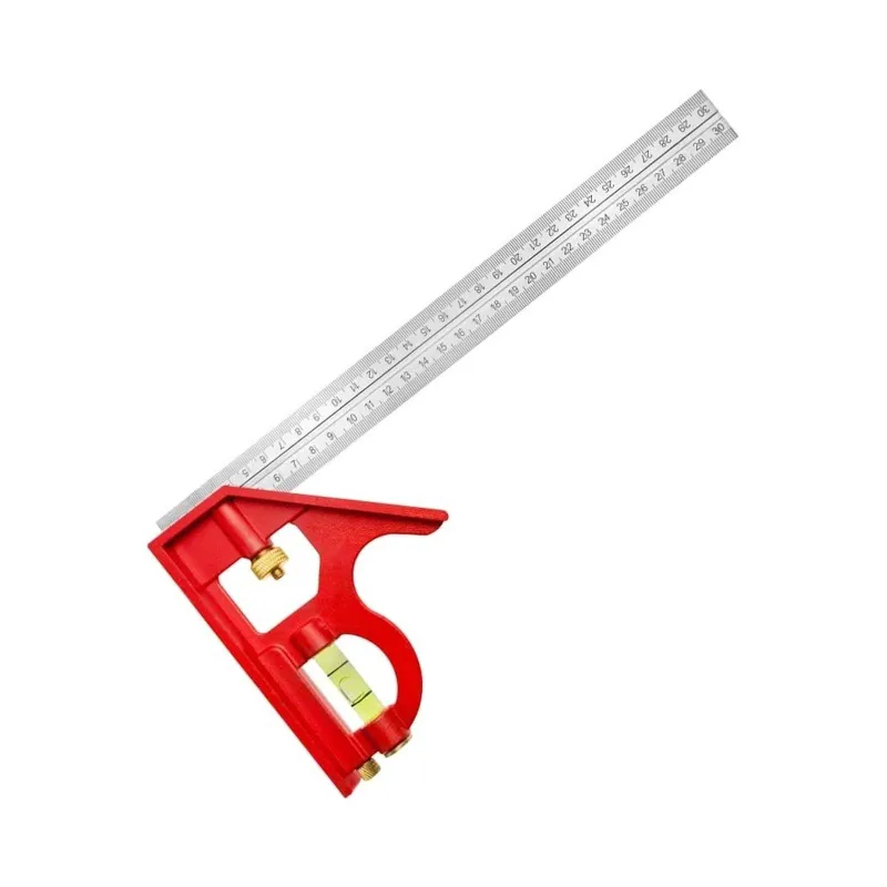 Линейка комбинированная Vertextools Profi 30 см