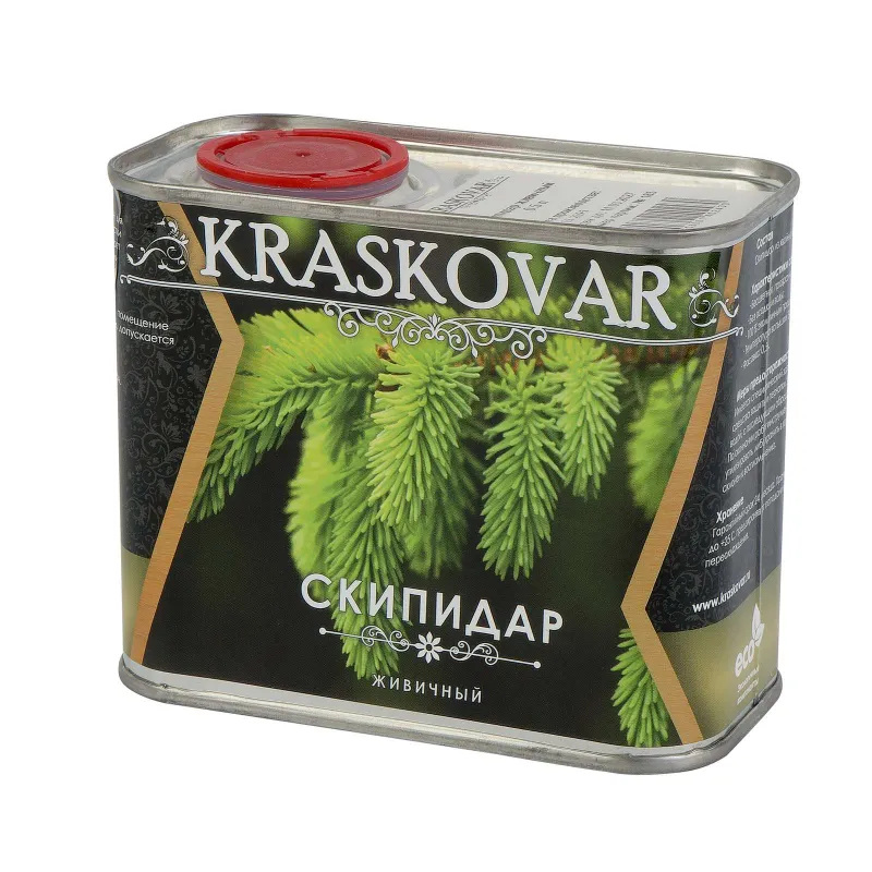 Скипидар Живичный Kraskovar 0,5л