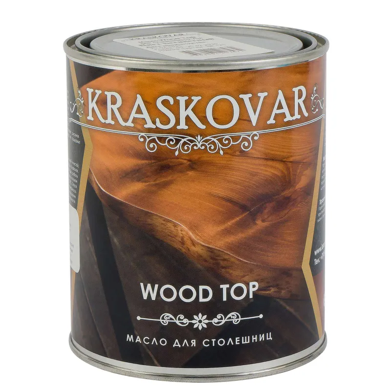 Масло для столешниц Kraskovar палисандр матовое 0,75л