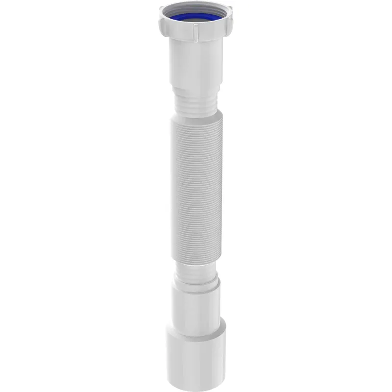 Гофра для сифона 1 1/2"х40/50 Aquant 730мм с гайкой