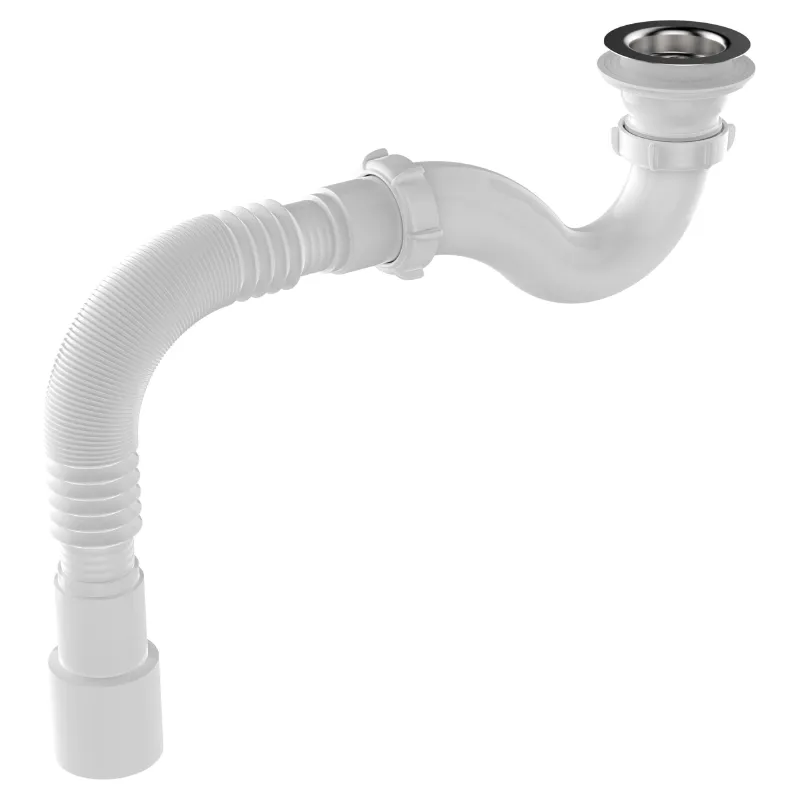 Сифон для душевого поддона 1 1/2"х40 Aquant с выходом 40/50