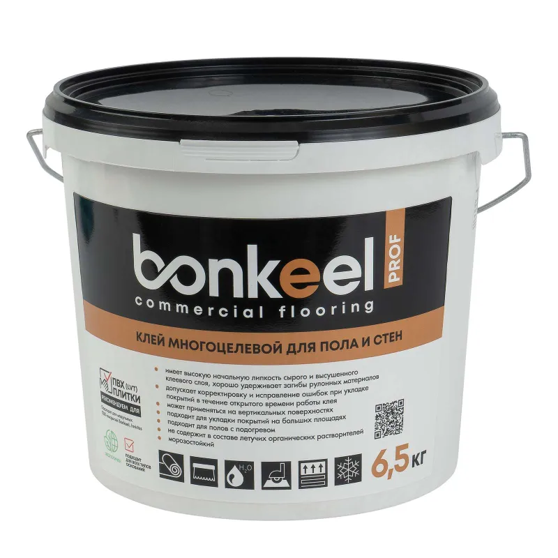 Клей Bonkeel Prof многоцелевой для пола и стен 6,5 кг