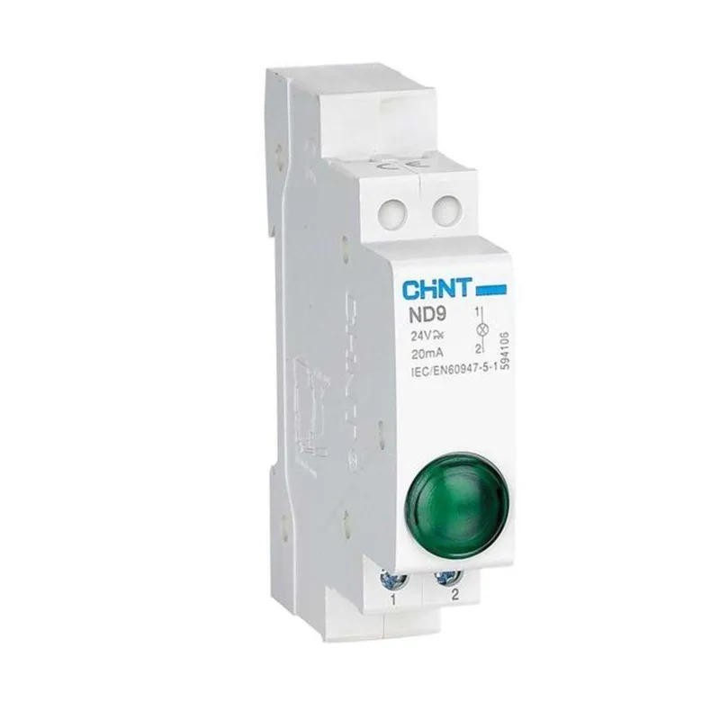 Индикатор ND9-1/g зеленый AC/DC(LED) CHINT