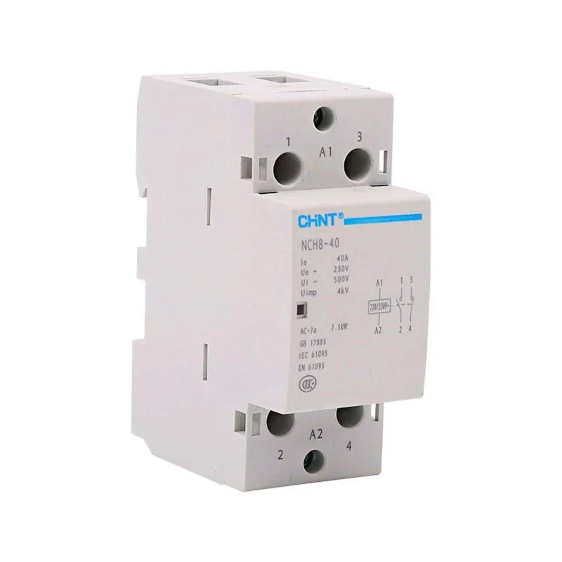 Контактор модульный NCH8-40/11 AC 1НЗ+1НО 40А 220-230В CHINT