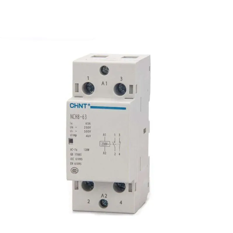 Контактор модульный NCH8-63/11 AC 1НЗ+1НО 63А 220-230В CHINT