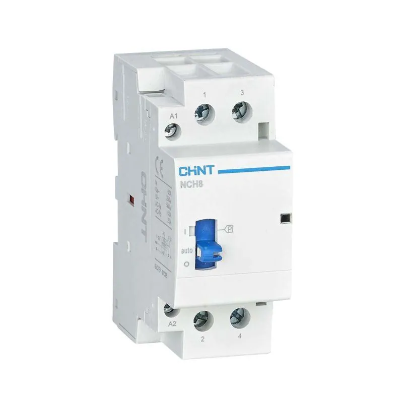 Контактор модульный NCH8-63M/11 AC 63А 220-240В ручное управление CHINT