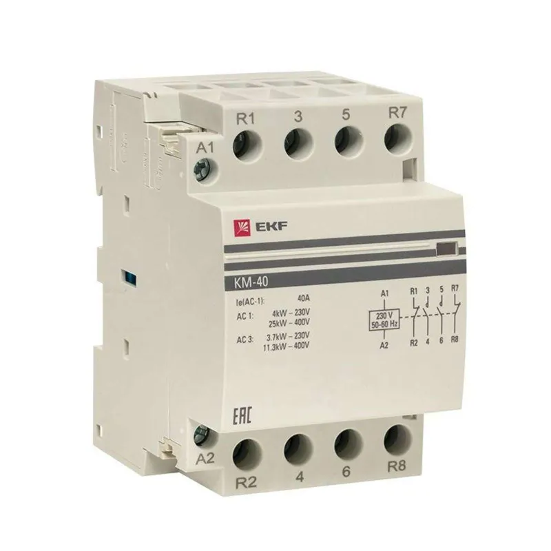 Контактор модульный КМ 40А 2NО+2NC 230-400В PROxima EKF