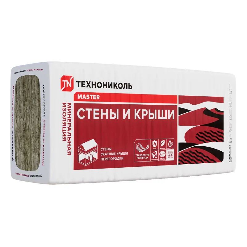 Утеплитель 1000х610х100мм Технониколь Стены и крыши λ34 2,4м²