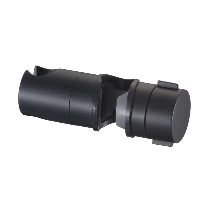 Держатель лейки для душевой стойки черный S-HT01H Savol