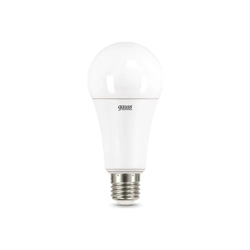 Лампа светодиодная Gauss 35Вт E27 холодный свет 6500K груша