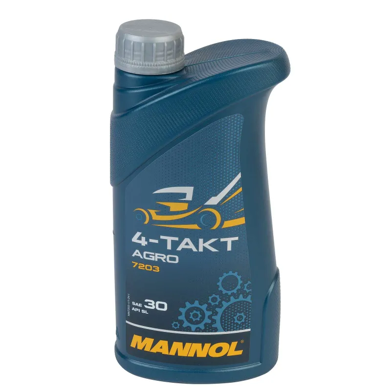 Масло моторное 4T минеральное SAE30 1л Mannol