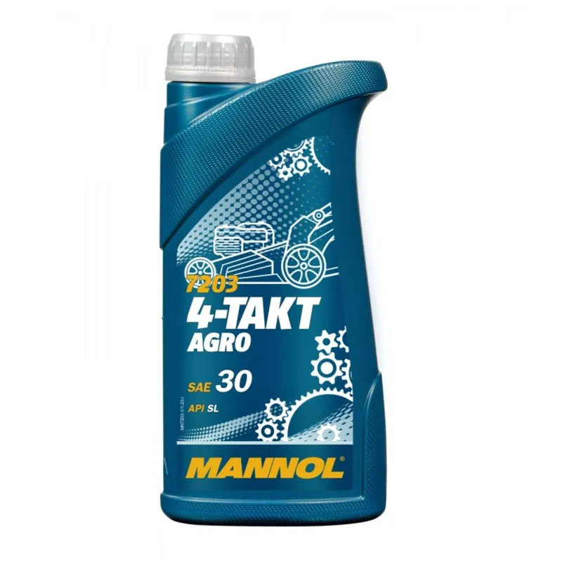 Масло моторное 4T синтетическое 10W40 1л Mannol