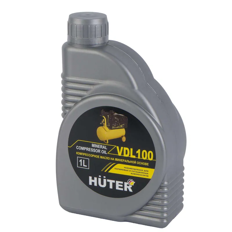 Масло компрессорное минеральное VDL100 1л Huter