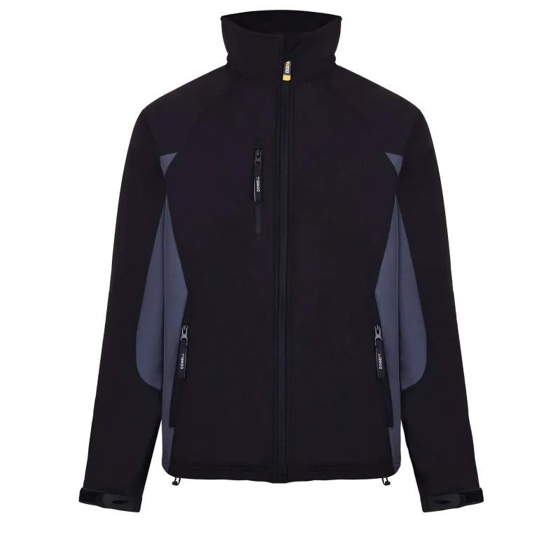 Куртка Softshell L черная Dowell
