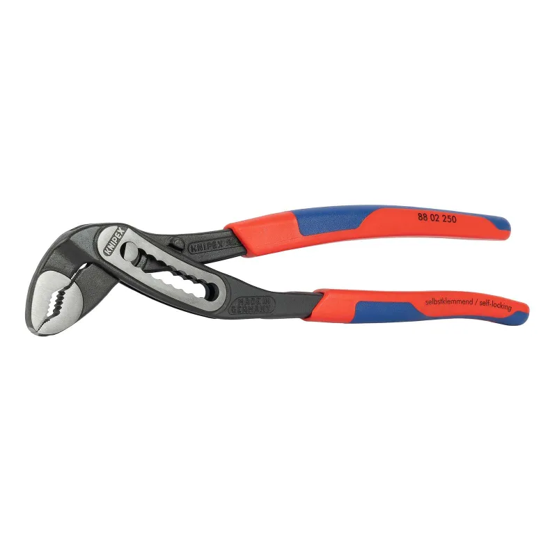 Клещи переставные Alligator 250 мм захват 50 мм 2К ручки Knipex