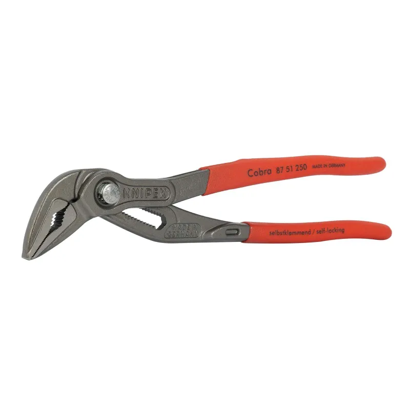 Клещи переставные Cobra с кнопочным фиксатором 250 мм 32 мм Knipex