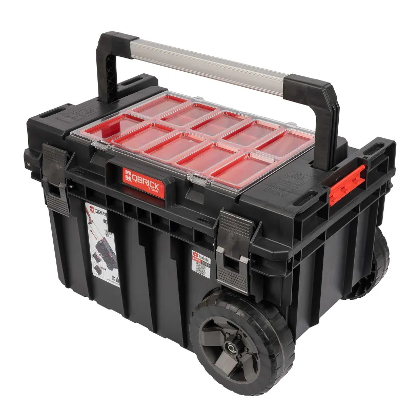 Ящик для инструментов на колесах Qbrick System One Trolley Expert