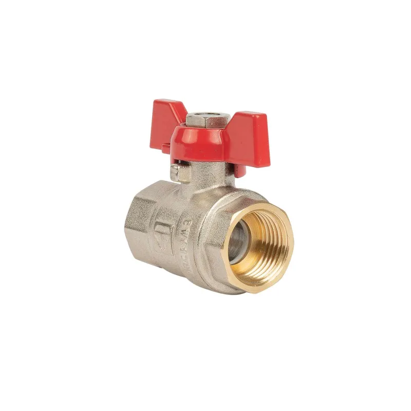 Кран шаровый ВР 1/2" бабочка ГОСТ HLV