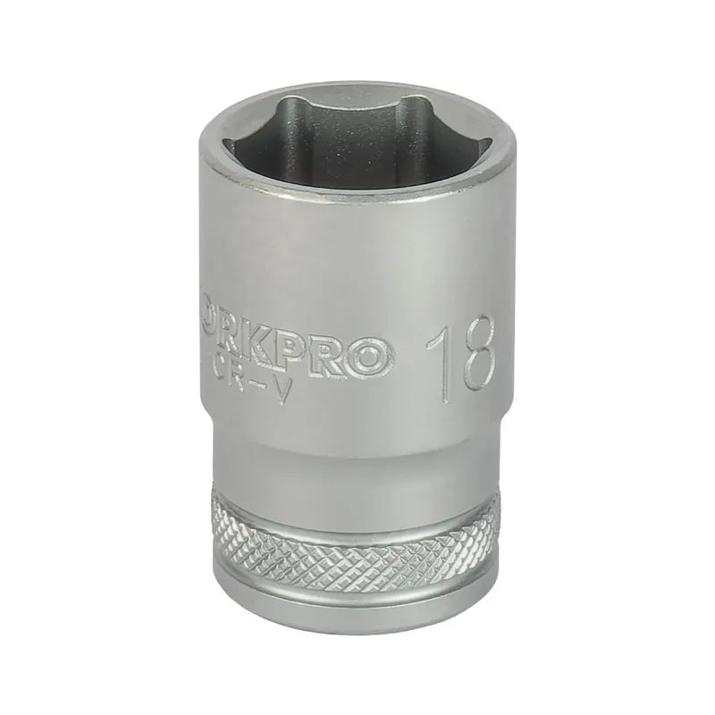 Головка торцевая 18мм шестигранная 1/2" Workpro